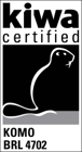 Kiwa KOMO-gecertificeerd, BRL 4702